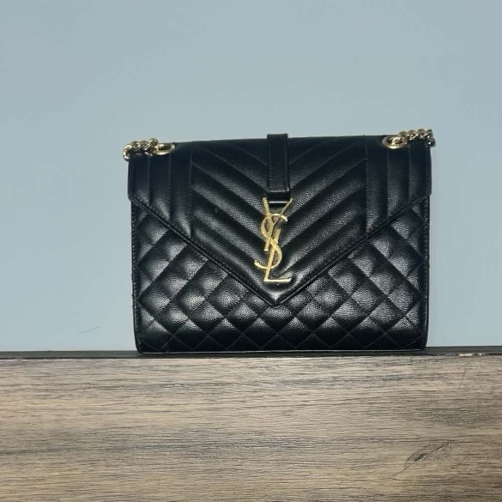 Black YSL Bag